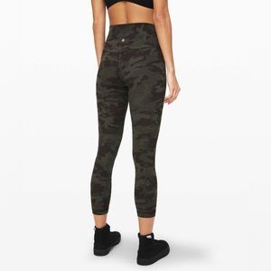Lululemon camouflage size 2 align leggings.